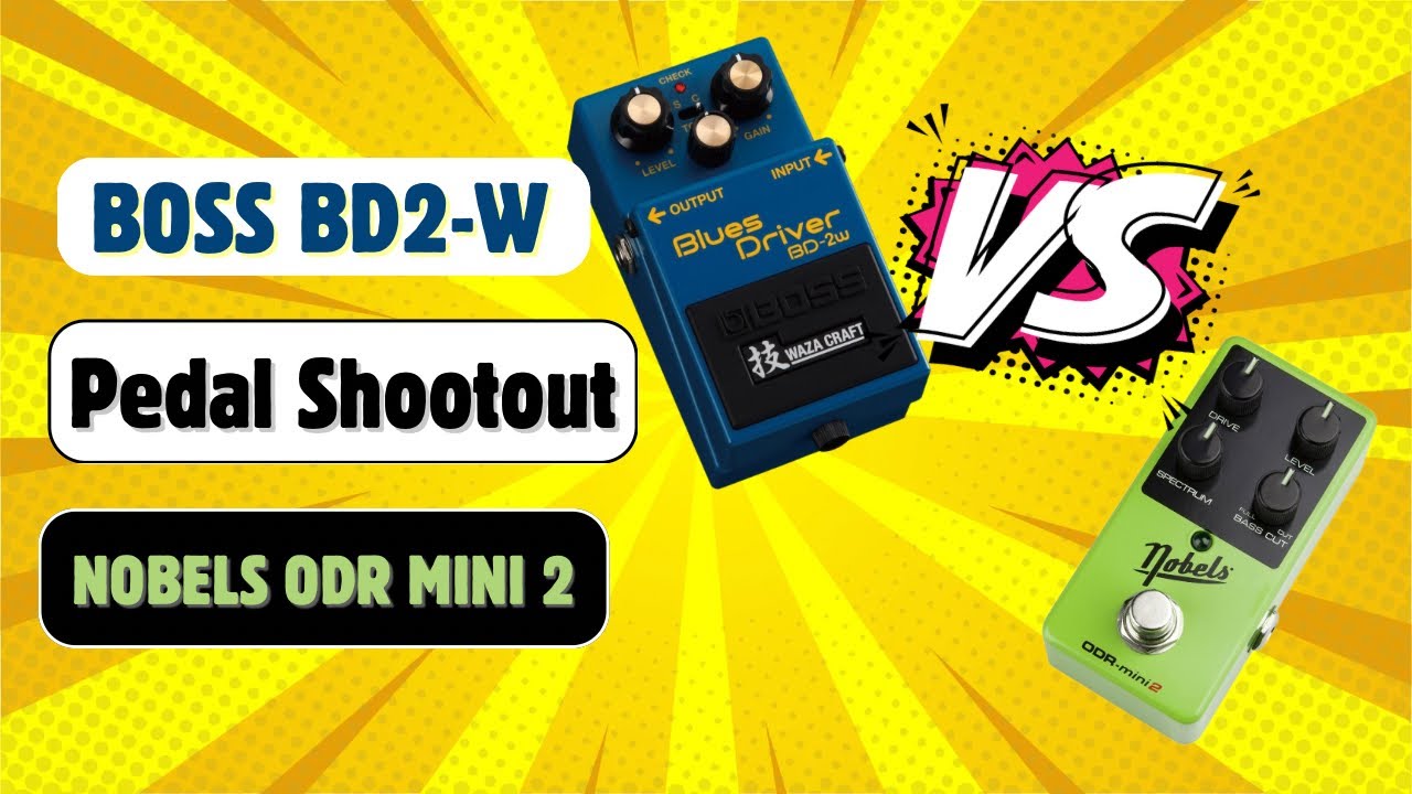 BOSS BD2 vs Nobels ODR Mini 2