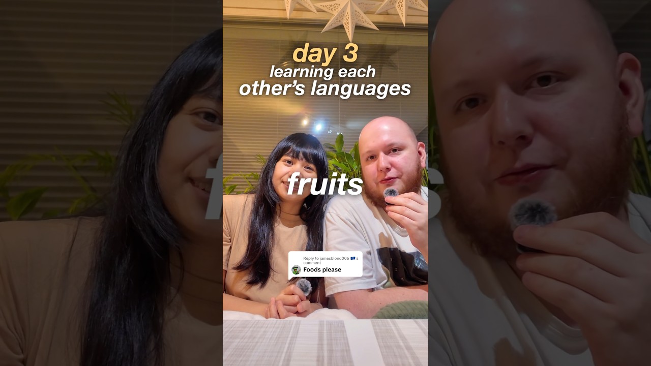 Language Challenge DAY 3! Let’s try fruits 🍎 