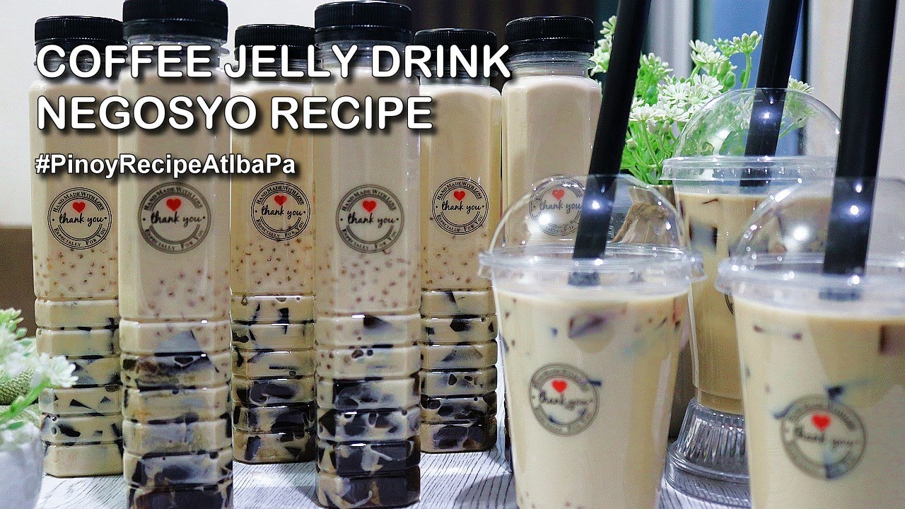 Coffee Jelly Drink Negosyo Recipe