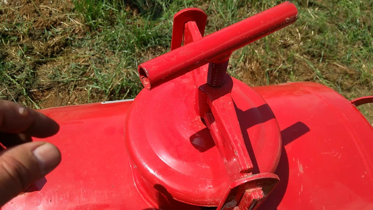 Ceviz Bahçesinde Gübre tankının kurulumu ve kullanımı