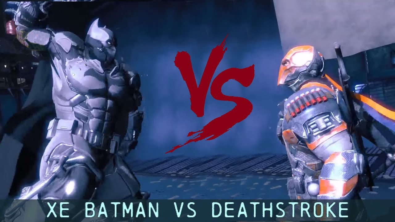 CHAR SWAPS; Batman; Arkham Origins; XE Batman Vs Deathstroke