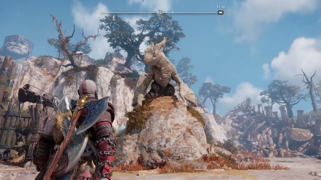 Como despertar al Dragon de piedra  en God of War Ragnarök / How to Awaken The Everlasting Dragon