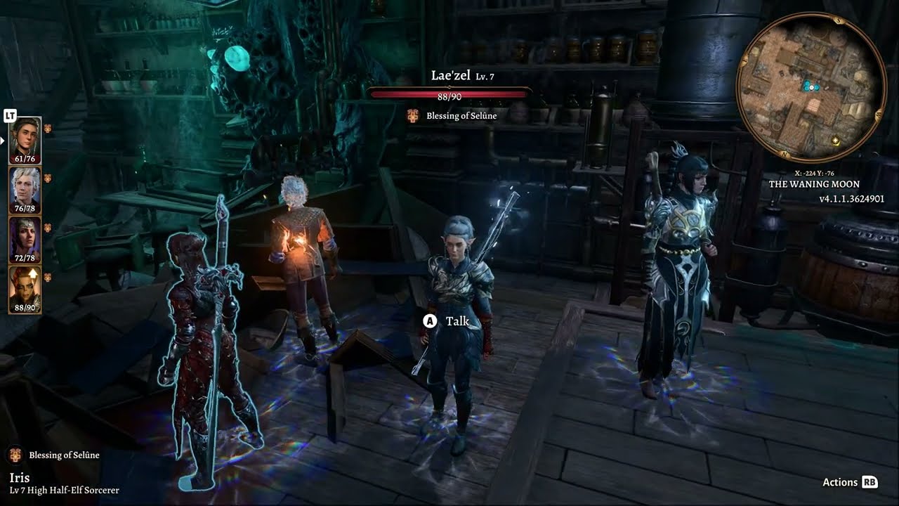 Baldur's Gate 3 Combat gameplay