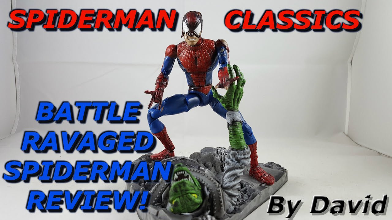 Marvel Legends Spiderman Classics Series 2 Battle Ravaged Spiderman Review