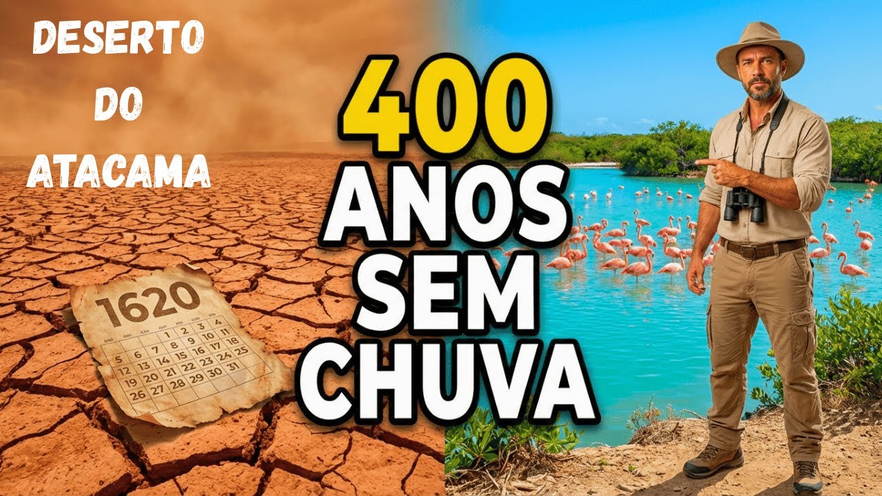 400 Anos Sem Chuva — O Lugar Mais Seco da Terra!  E Ainda Assim a Vida Existe Aqui!