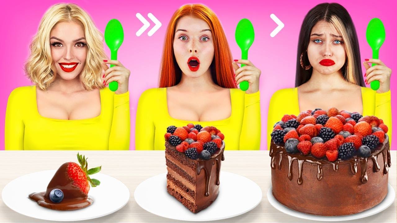 Fast, Medium or Slow Cake Decorating Challenge | Best Kitchen Secrets by RATATA POWER