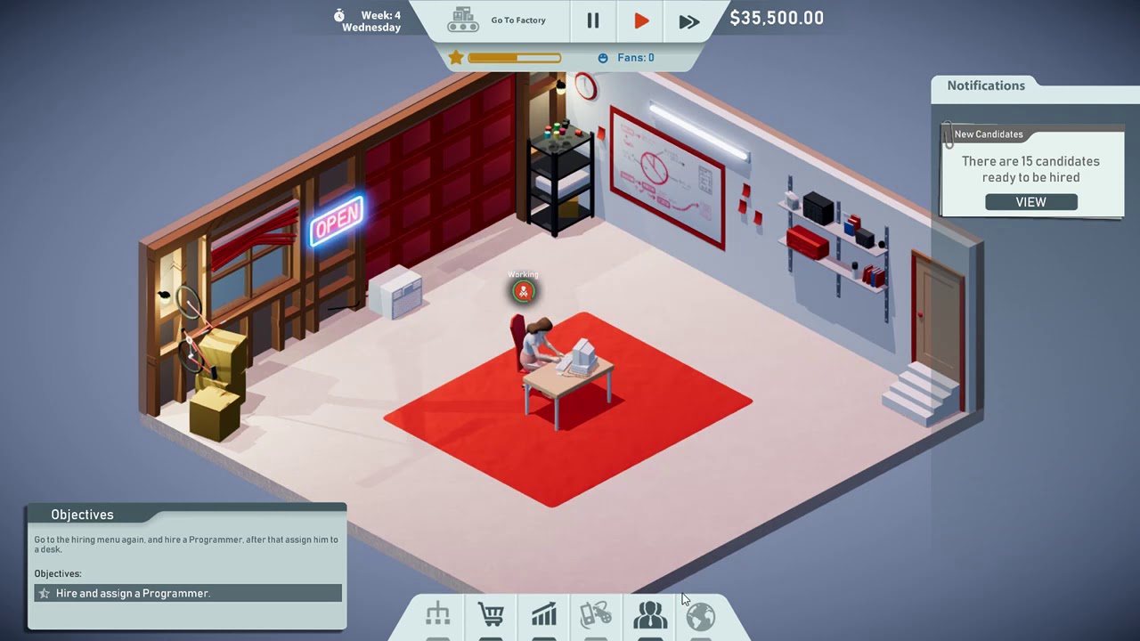 Tech Corp: gameplay walkthrough (no commentary)