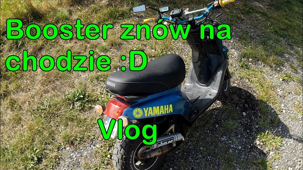MBK Booster zn&oacute;w na chodzie - VLOG