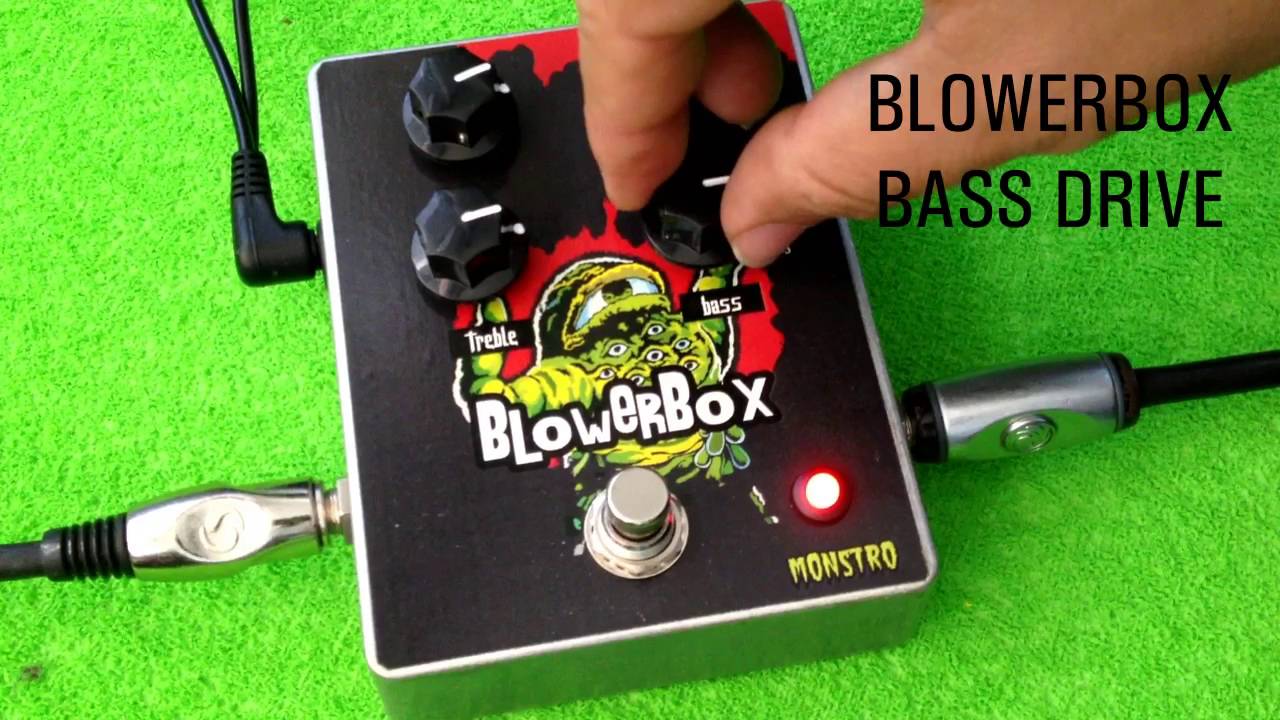 BLOWER BOX | BASS DRIVE | BAIXO | OVERDRIVE | DISTORTION | MONSTRO EFFECTS