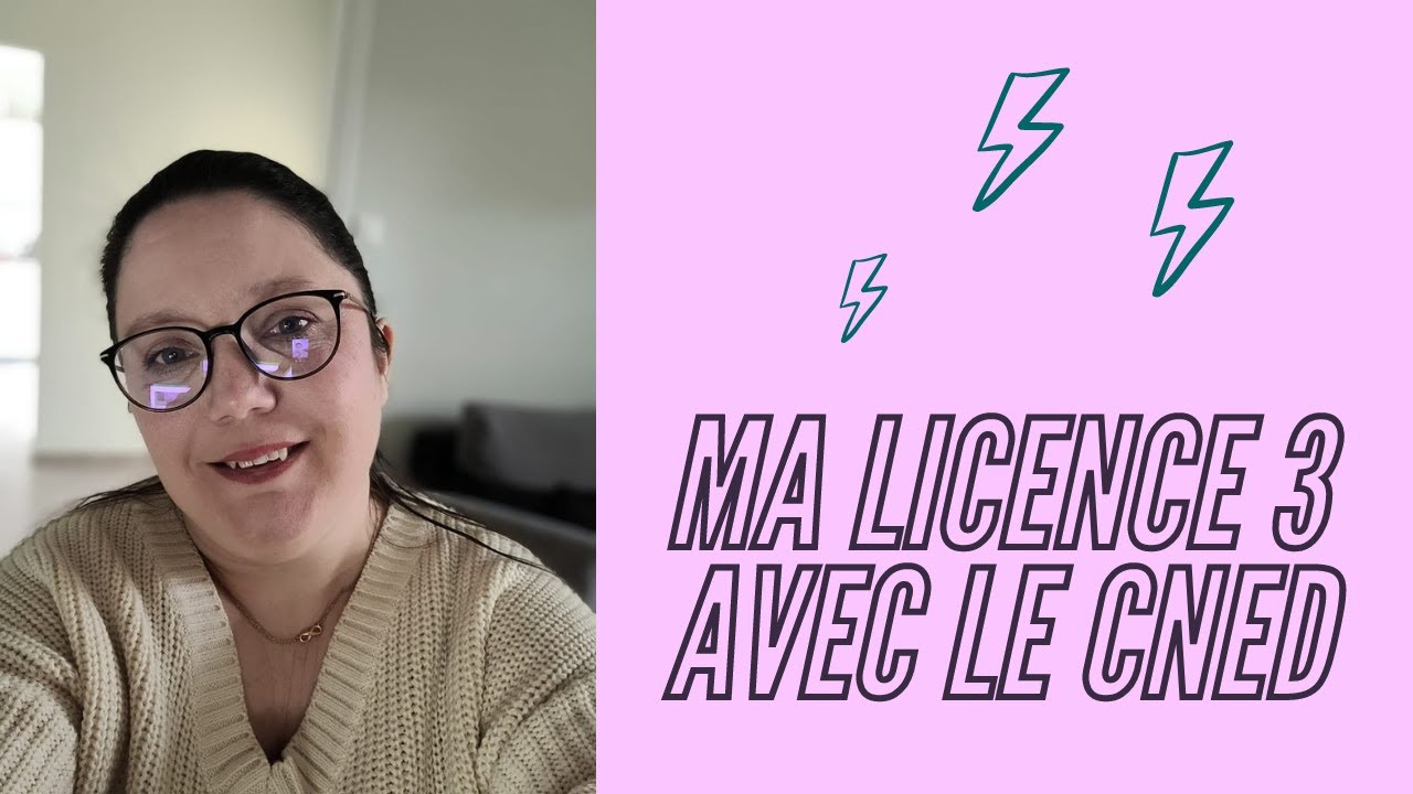 Ma Licence 3 Sciences de l'éducation avec le CNED 2022 2023