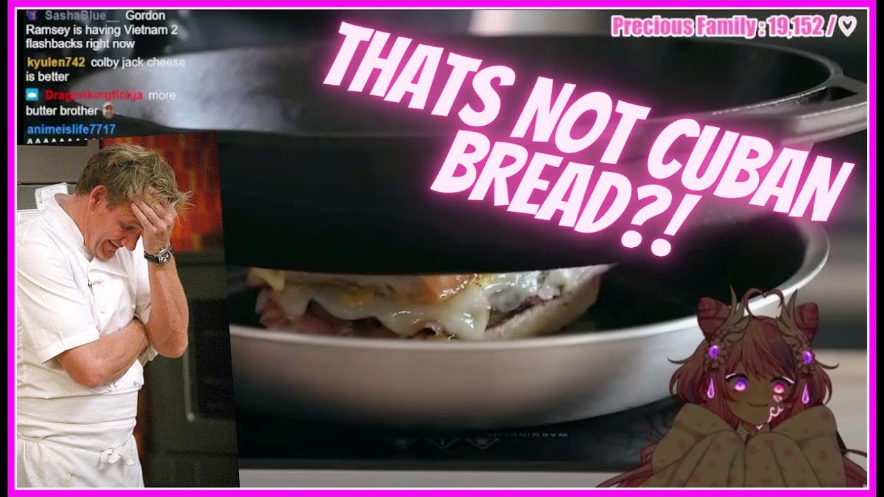 Ironmouse didn't approve of this Cuban Bread Baking Video