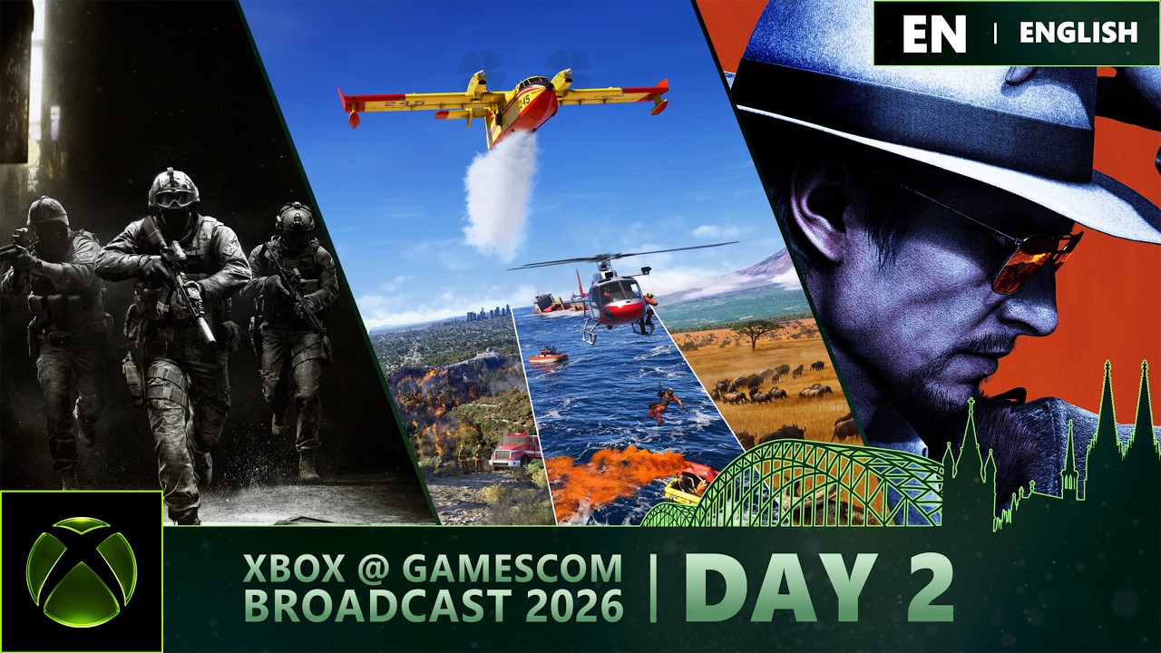 XBOX @ gamescom Broadcast 2026 | Day 2