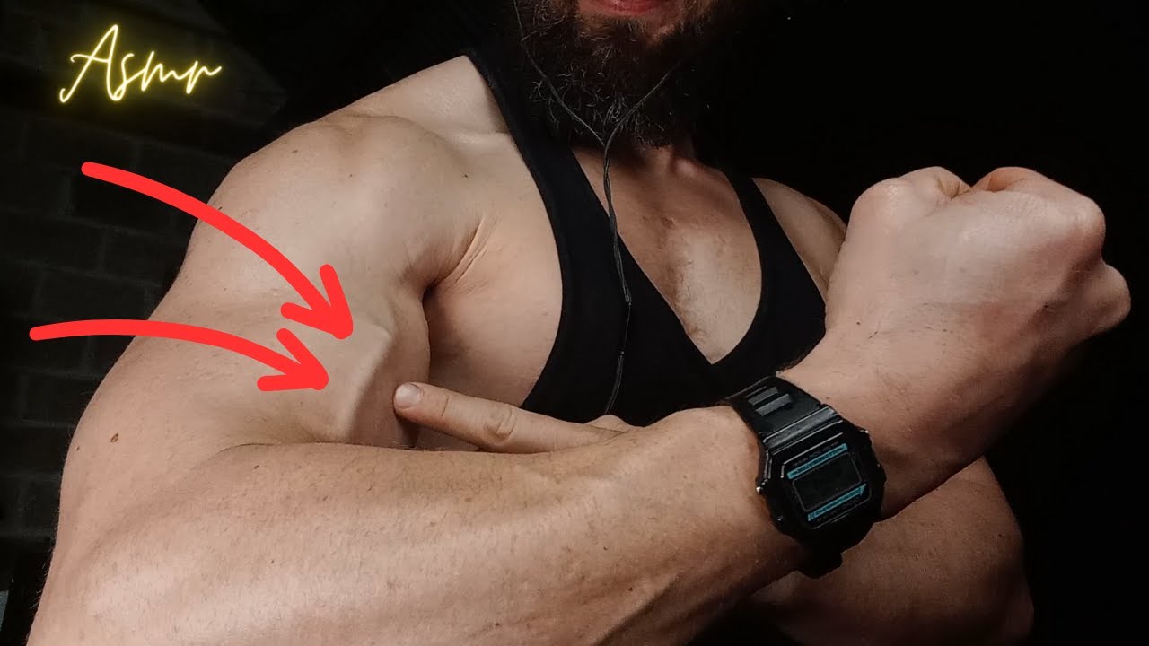 ASMR BICEP VEIN TRIGGERS 💪