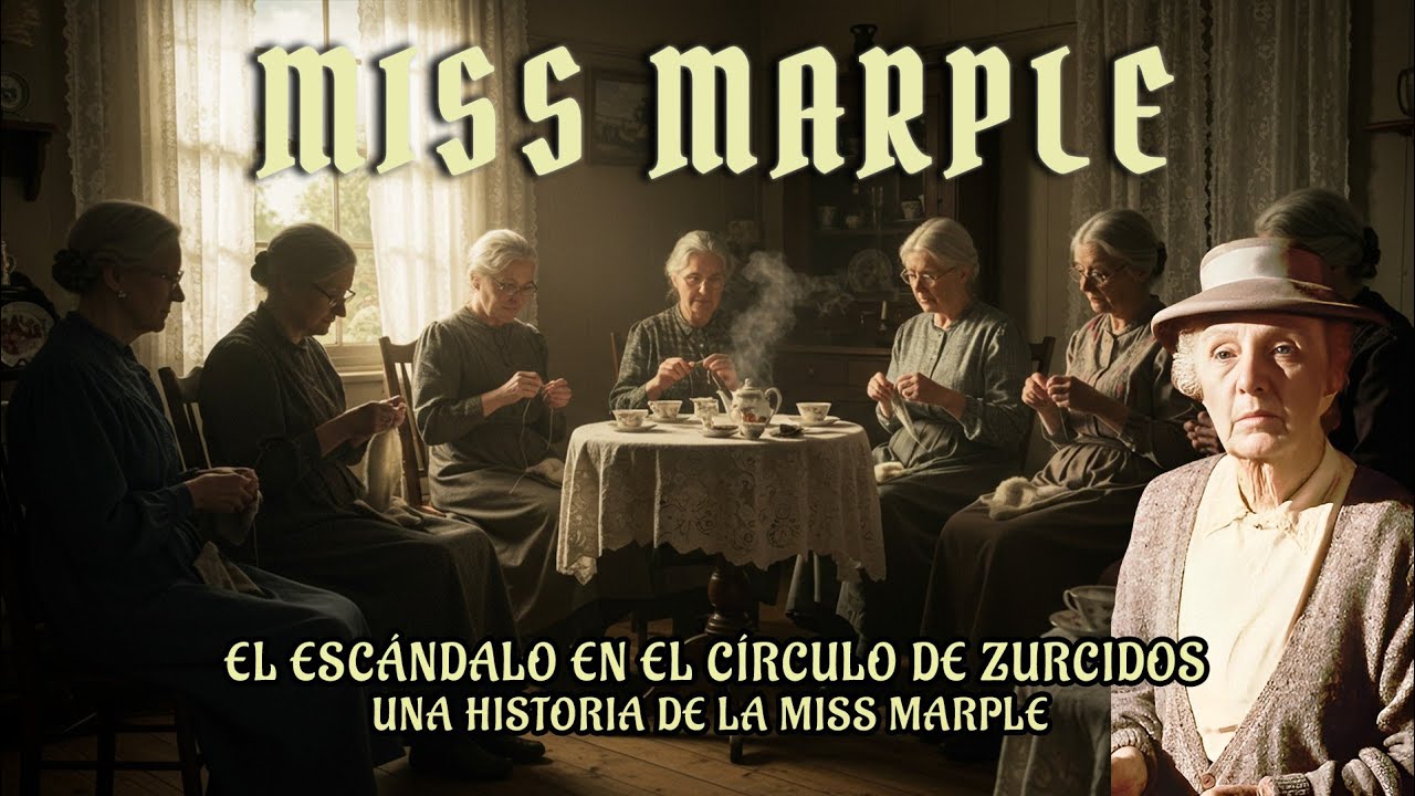 La Miss Marple y el escándalo en el círculo de zurcidos | Una historia de la Miss Marple