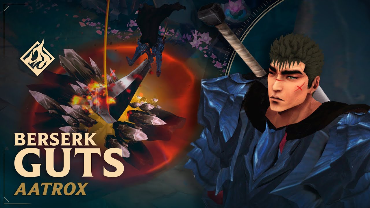 ⚔️🕯️BERSERK GUTS AATROX 🕯️⚔️ RuneForge&mdash;LoL Custom Skins
