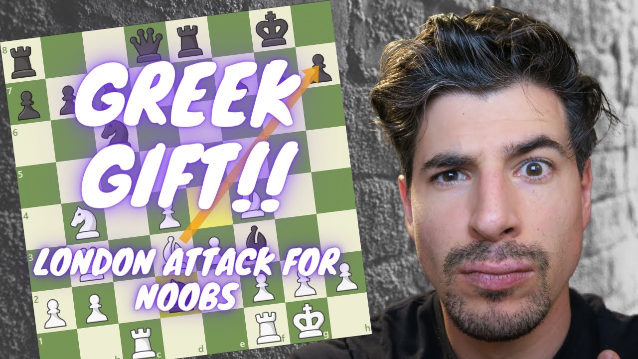 Greek Gift w/the London System | Beginner Chess Analysis Series