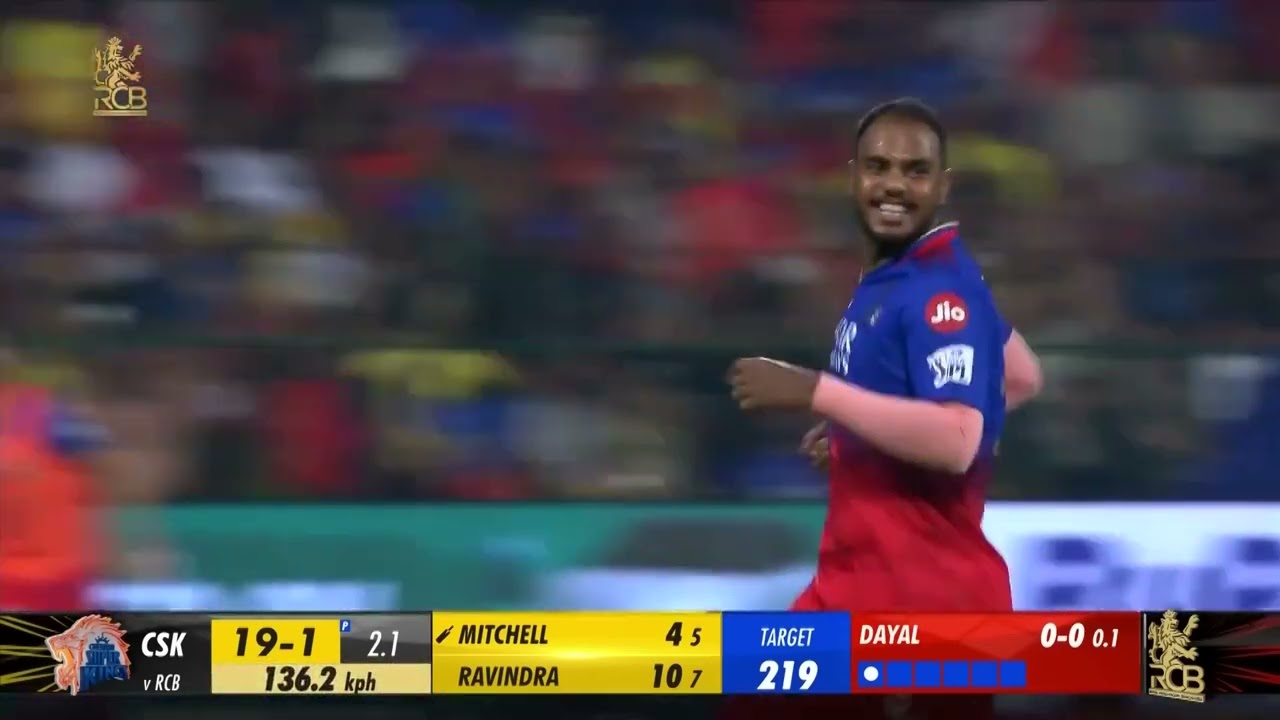 RCB vs CSK Match no. 68 ipl Highlights #2024...#virat kohli #cricket Thriller match