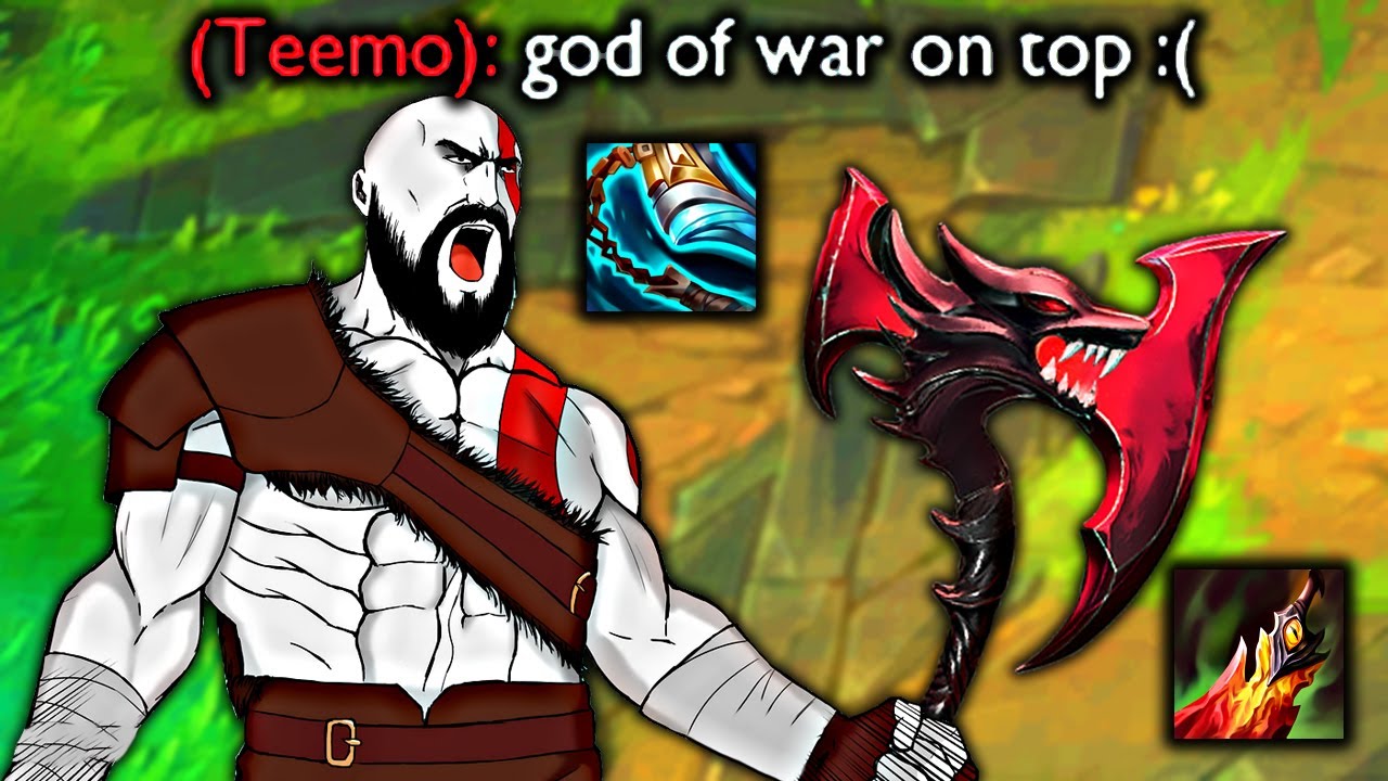 GOD OF WAR IN LEAGUE OF LEGENDS