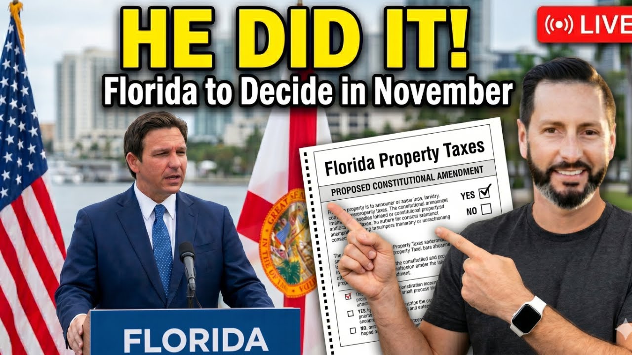 Will Florida Eliminate Property Taxes? DeSantis Save Our Homes Plan Explained