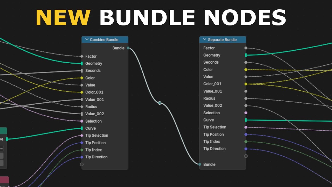 Blender 5.0 НОВЫЕ пакетные узлы | GeoNodes