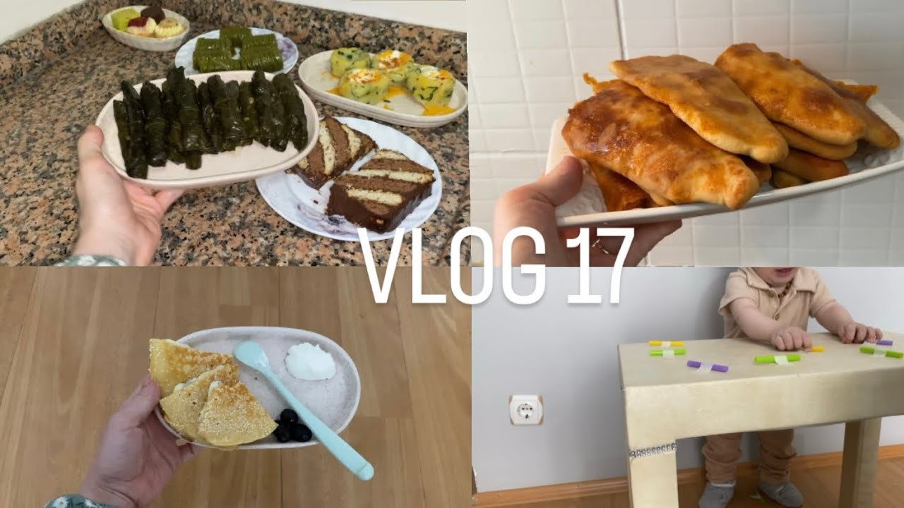 SESSİZ VLOG | •BENİMLE BİR GÜN • ETKİNLİK • EK GIDA • BİSKÜVİ PASTASI • KIR PİDESİ •SİLENT VLOG