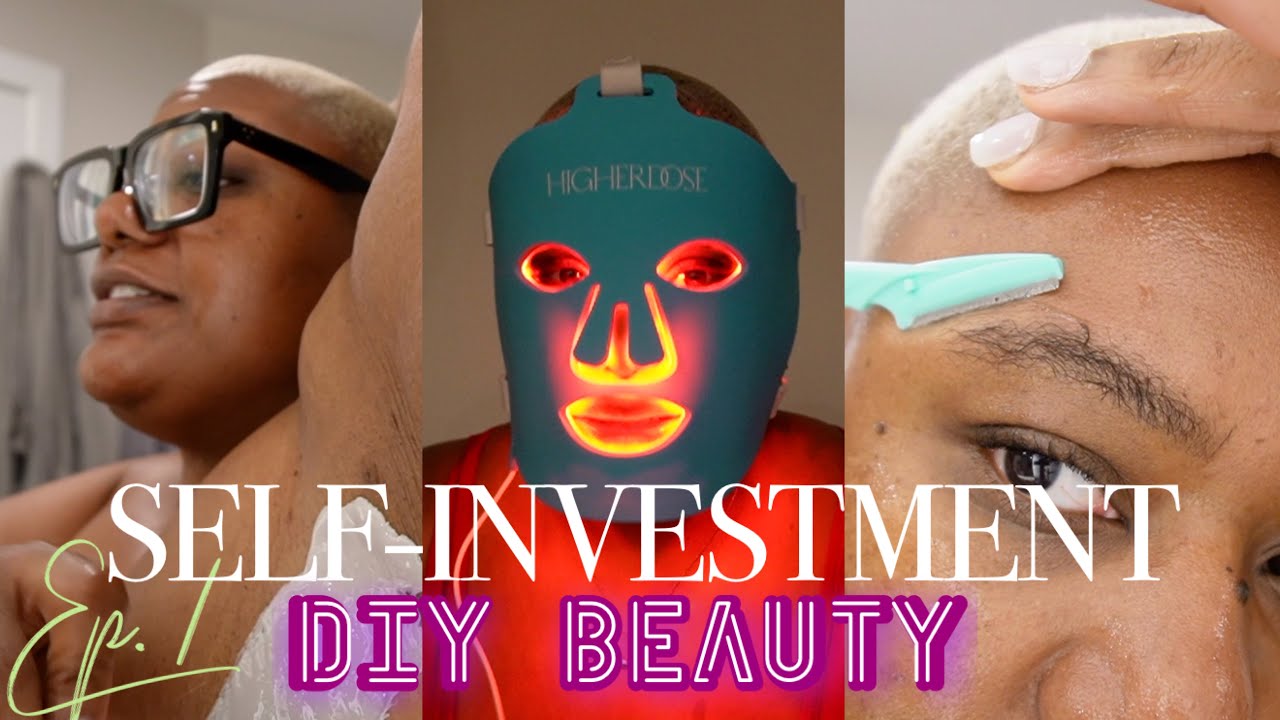 DIY AT HOME BEAUTY MAINTENANCE - LASHES! BROWS! SKINCARE! BODYCARE! & MORE! || SELF-INVESTMENT EP. 1