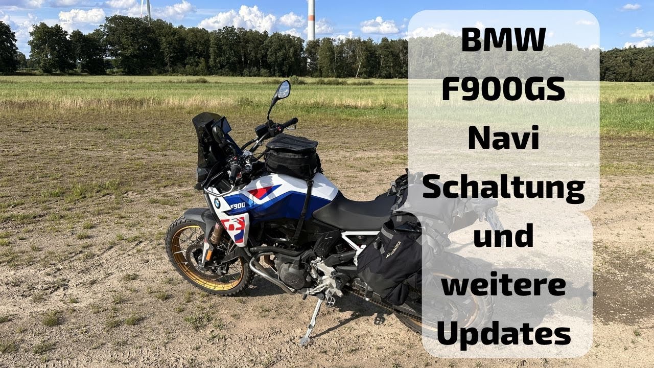 BMW F900GS Navi Schaltung und weitere Updates