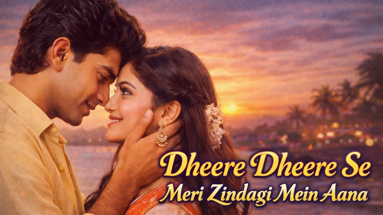 Dheere Dheere Se Meri Zindagi Mein Aana   💞 | 90s Style Romantic Song 🎧 | True Love Song ❤️