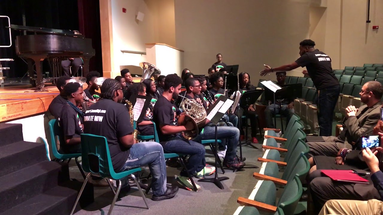 171118 Jones High School Wind Ensemble Performance - Maesong by William Owens (Orlando, FL)