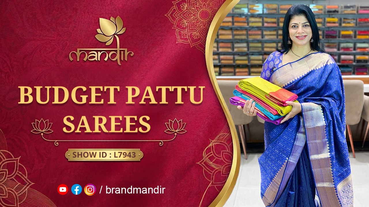 Budget Pattu Sarees Collection | WhatsApp Number 733 733 7000 | Brand Mandir Sarees LIVE
