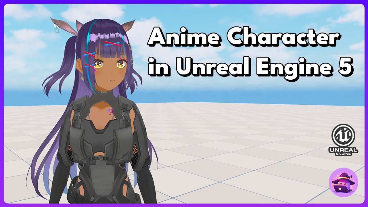 Anime Character in Unreal Engine 5