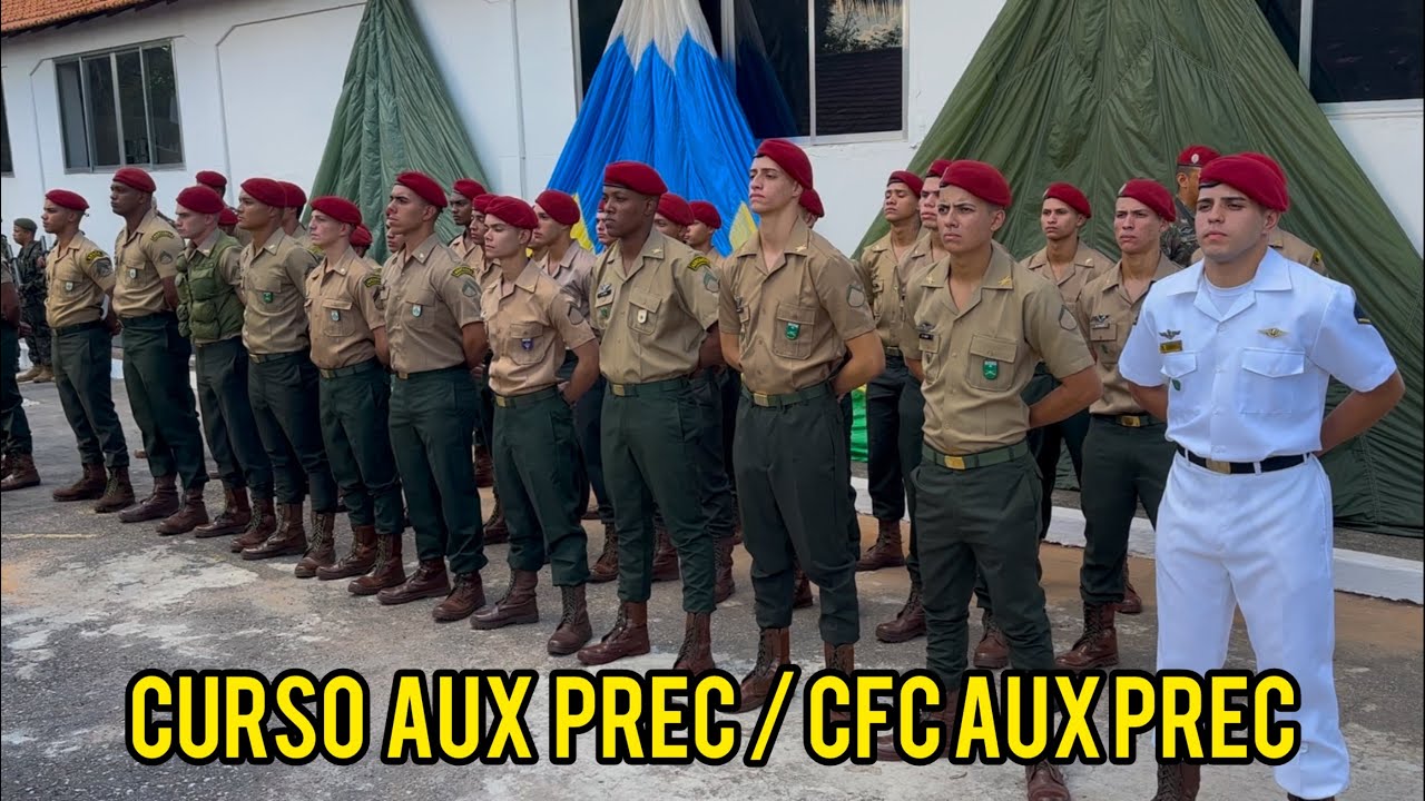 ENCERRAMENTO DO 25/1 CURSO DE AUXILIAR DE PRECURSOR / CURSO DE FORMAÇÃO DE CABOS 🦅