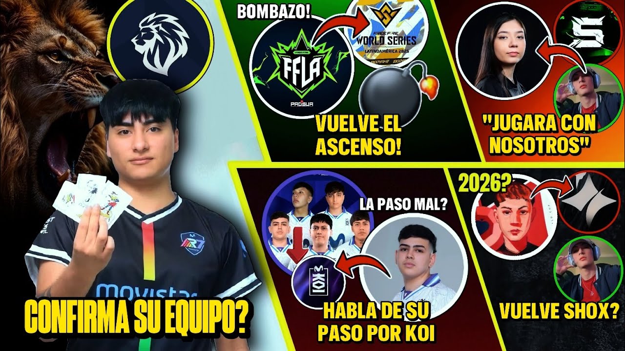 JOKER CONFIRMA A LYON? | VUELVE EL ASCENSO🔥| DEUSA JUGANDO PARA LATAM? | LEITO HABLA DE KOI!