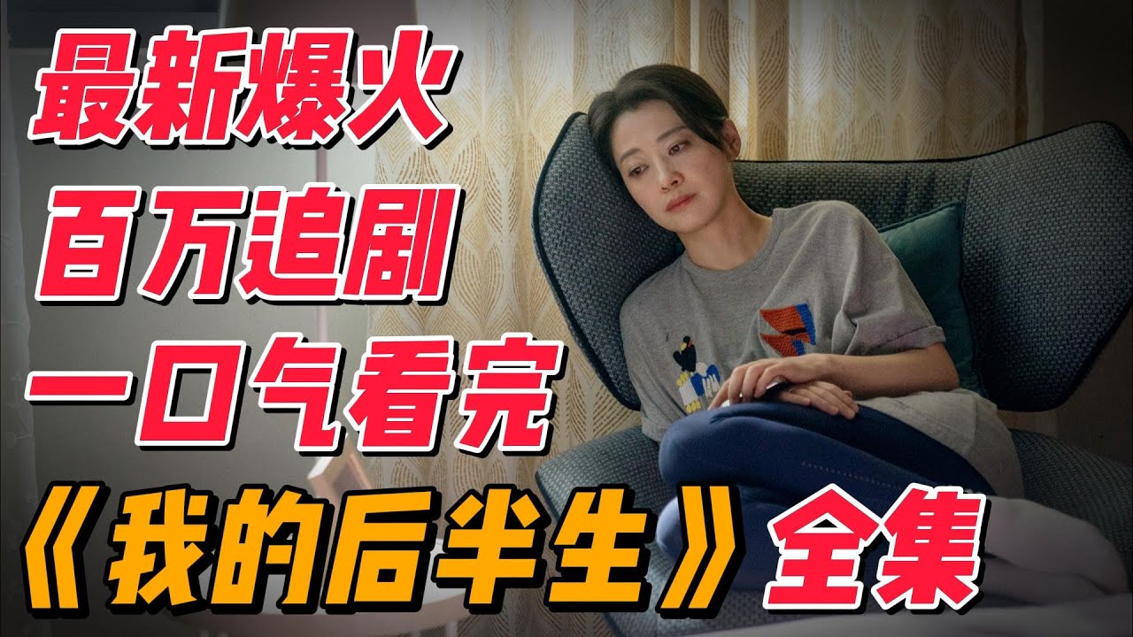 【完整版】一口气看完最新爆火《我的后半生》全集解说，百万人在线追剧 #影视解说 #中国电视剧