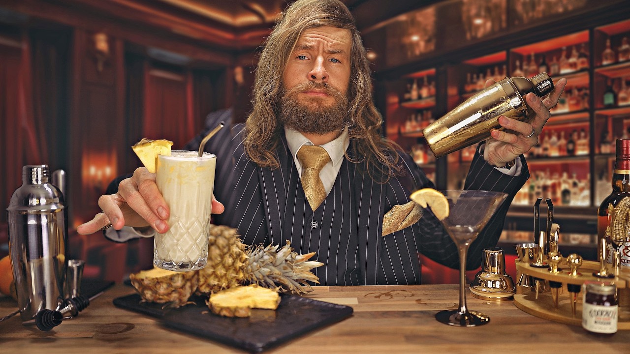 ASMR LUXURY Late Night Sophisticated Cocktail Bar