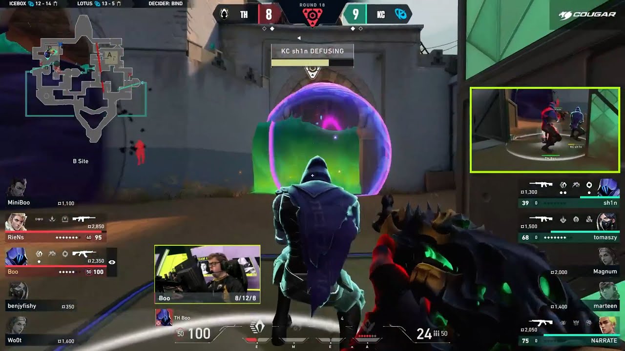 TH Boo Insane Omen Outplay vs. Karmine Corp | VCT EMEA 2024