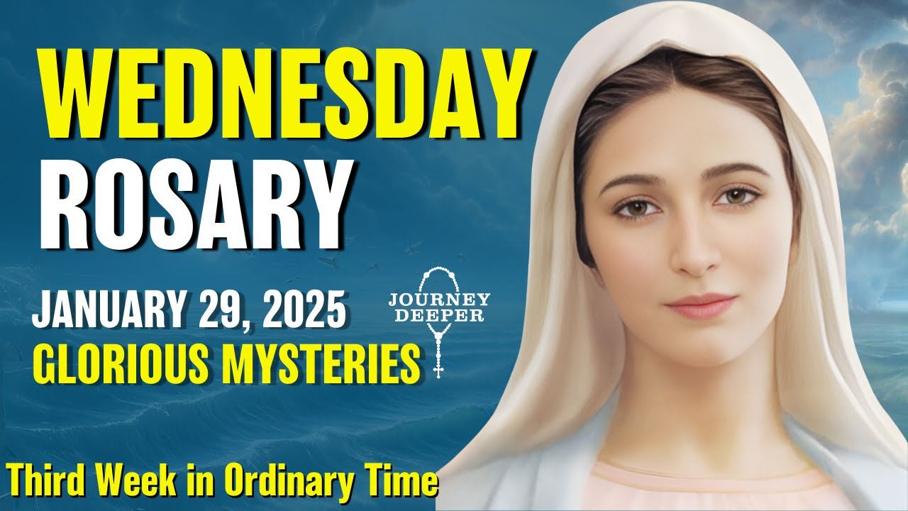 Wednesday Rosary 💙 Glorious Mysteries of Rosary 💙 January 29, 2025 VIRTUAL ROSARY