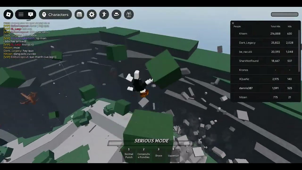 khiem footage 2025 (The Strongest Battleground) On Roblox