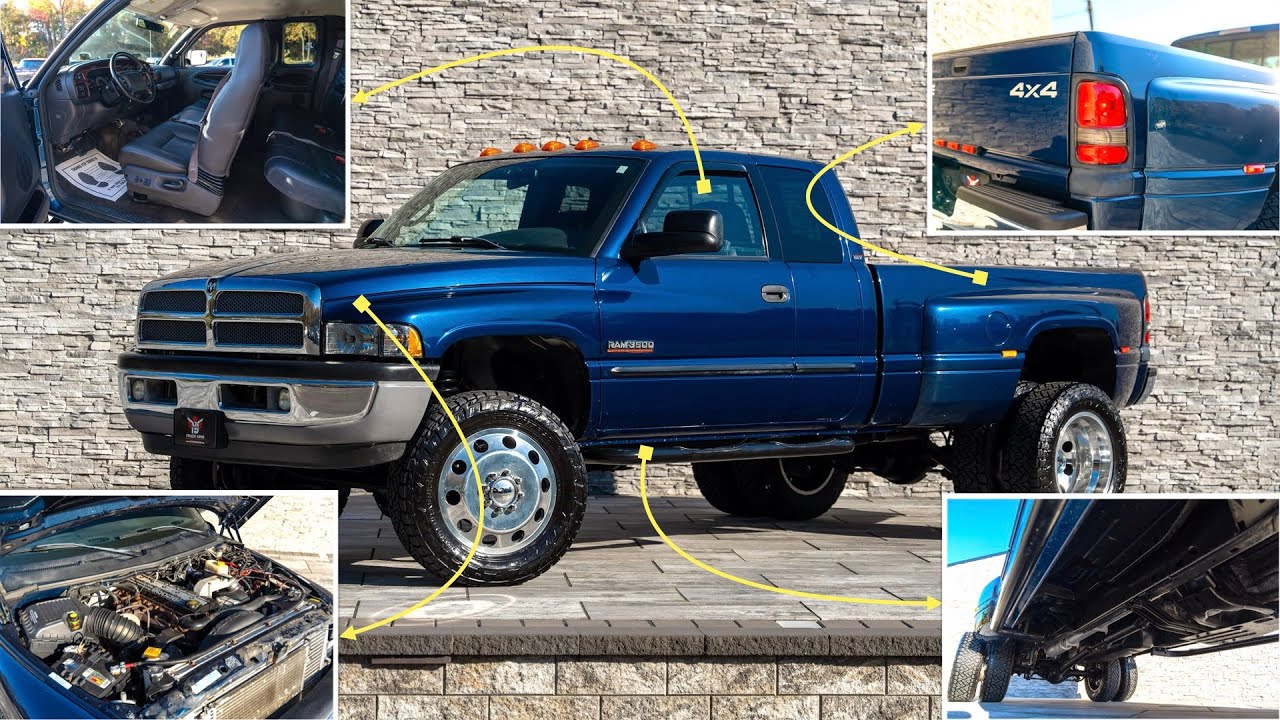 Manual Cummins 2002 Ram 3500 - MINT -
