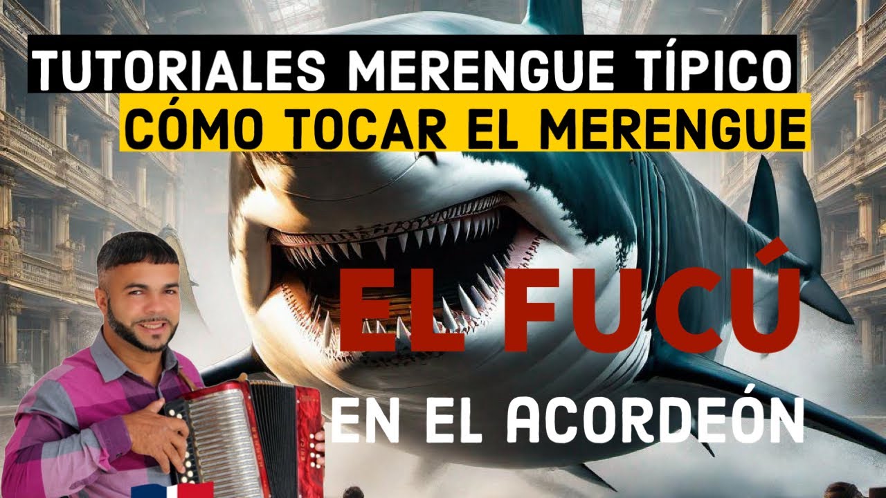 EL FUCÚ Tutorial como tocar en el acordeón Merengue Típico #tutorialesmerenguetipico