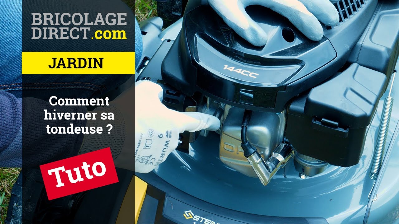 Comment hiverner sa tondeuse à gazon ?