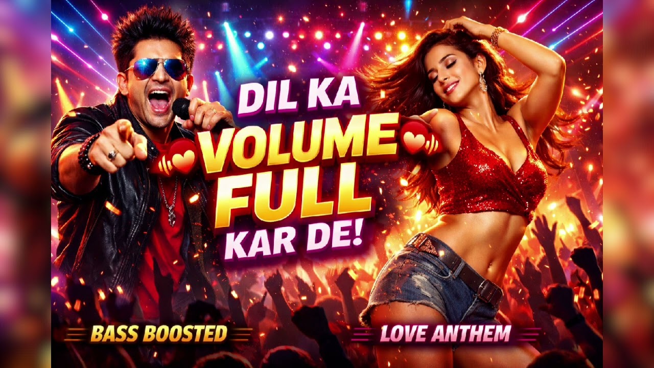 Dil Ka Volume Full Kar De 🔥 | High Pitch Bass Boosted Energetic Love Song 2026 | Desi Sonic Lab