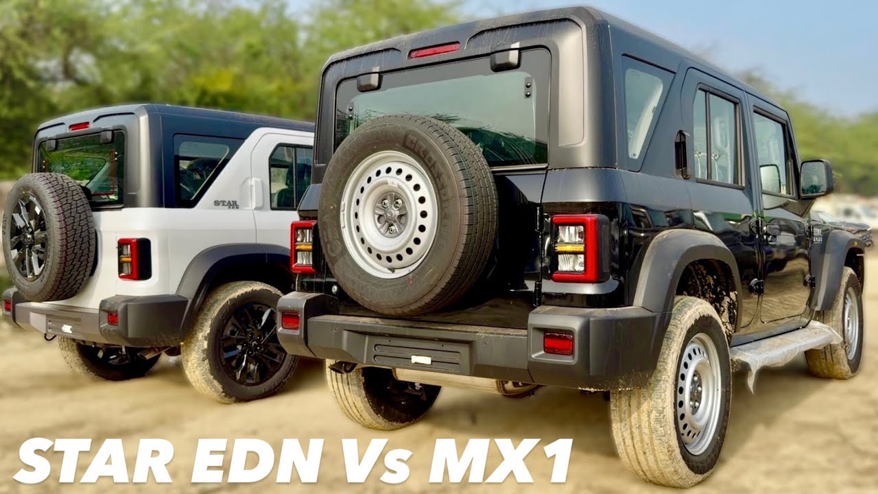 2026 MAHINDRA THAR ROXX STAR EDN Vs MX1😍Rs 3,25,000 PRICE DIFFERENCE ❤️THAR ROXX STAR EDITION VS MX1
