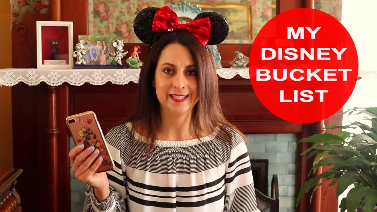 Disney Bucket List