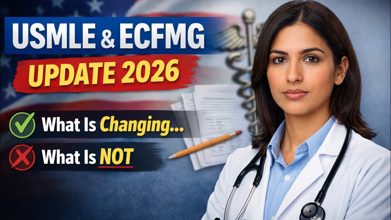 USMLE & ECFMG 2026: What IMGs Need to Know (What Changed & What Didn’t)