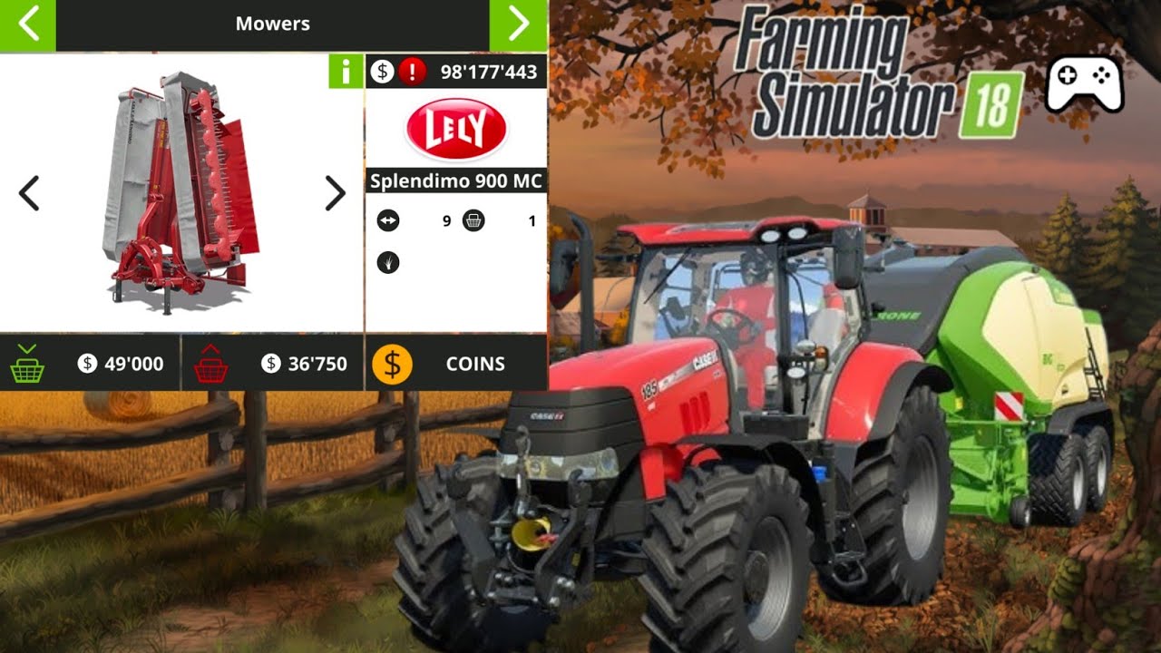 Fs18 ! splendido 900 mc $ 49'000 ! purchase and grass cut ! Fs18 Multiple Game Video ! 👍🔥