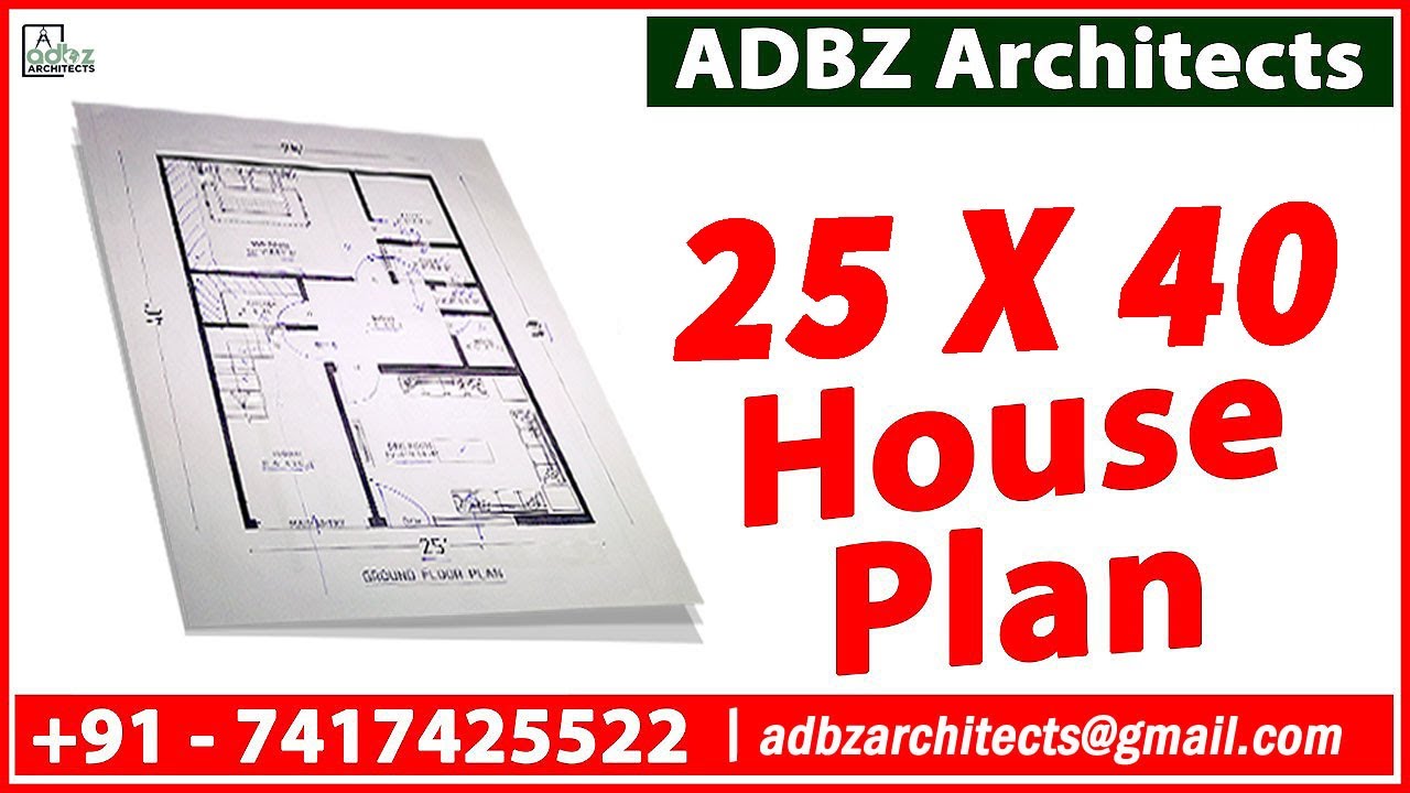25 x 40 House Plan | ADBZ Architects