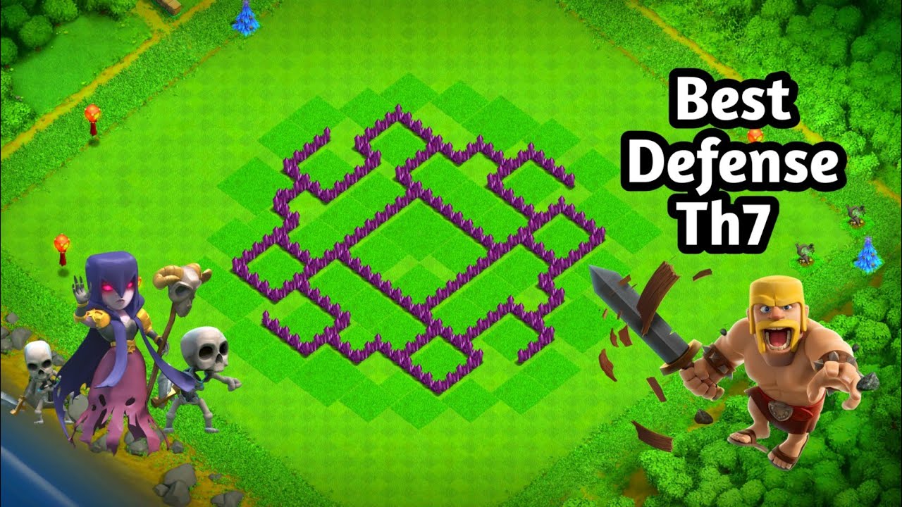 TH7 Ultimate Hybrid/Trophies Pushing Base 2020 | With Link | Clash Of Clans