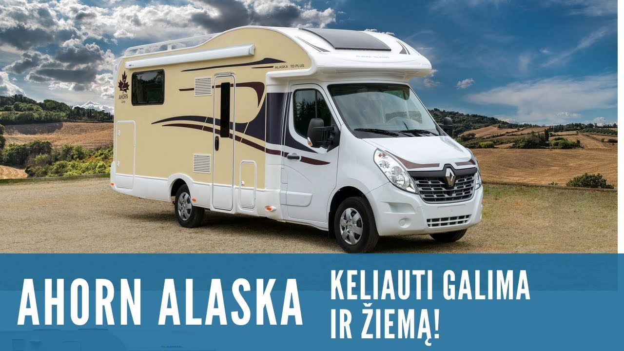 Ahorn Alaska: įrodymas, kad keliauti kemperiu galima ir žiemą!