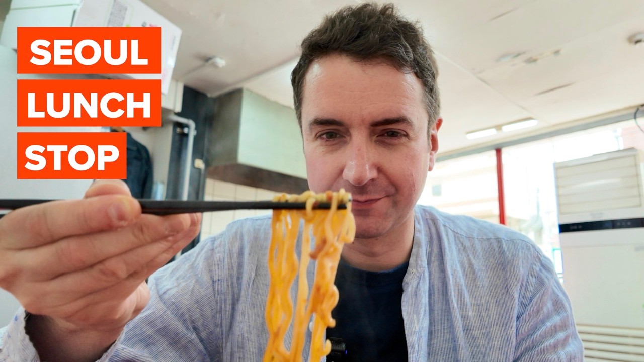 Andy Eats Seoul: Ramyun & a Mountain Hike at Inwangsan! 🇰🇷🍜⛰️